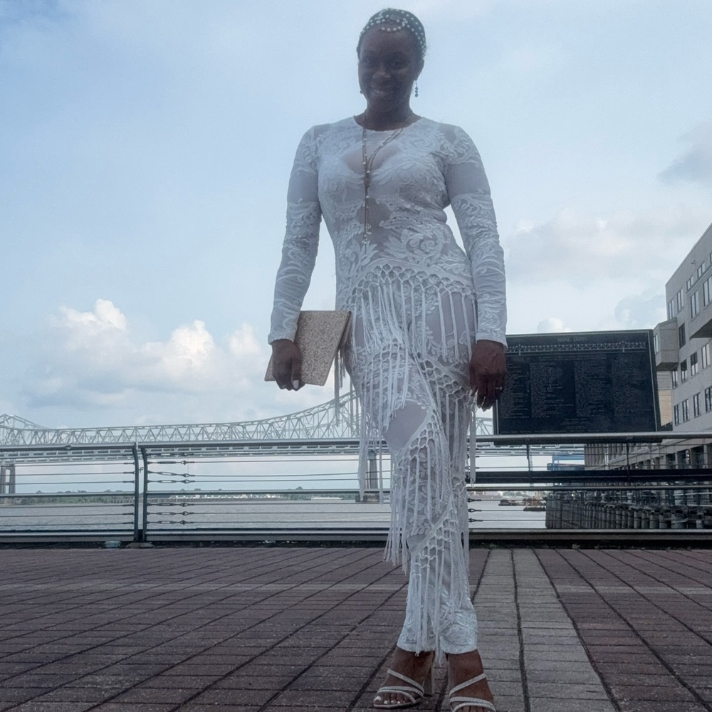 🤍White Vintage Jumpsuit🤍